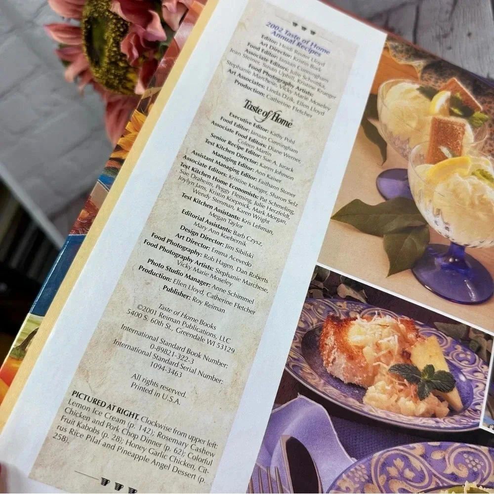 2002 taste of home cookbook annual recipes
